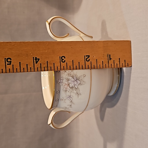 NEW Noritake Salzburg 7299 Sugar Bowl (no lid) Ivory China - Picture 9 of 10